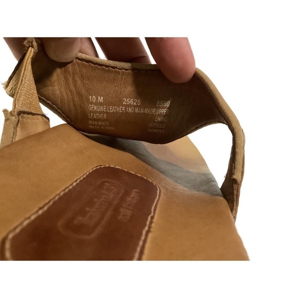 Womens Timberland Leather Casual Summer  Thong Slippers - Picture 4 of 4